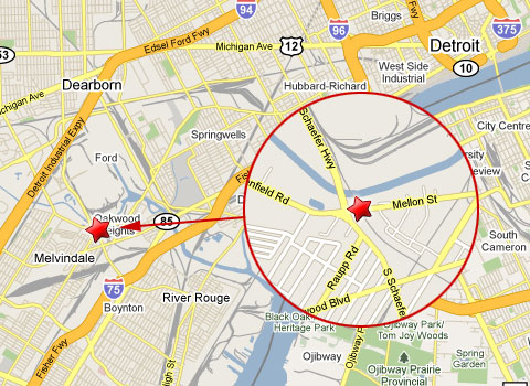 detroit-mi-semi-truck-train-crash-map