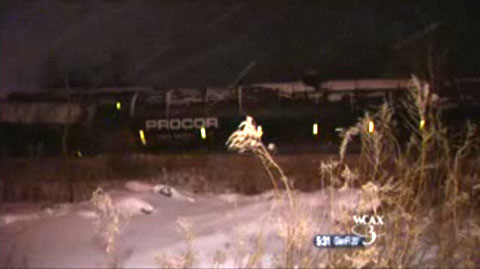 Douglasville Train Derail. Train derails just outside the