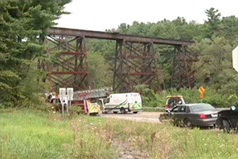 A Canadian Pacific railroad worker was killed when the equipment he was working with came into contact with a high voltage electrical line in Harpursville, NY on August 26, 2013. 